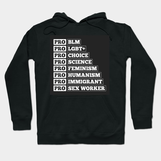 Pro Human Hoodie by SJAdventures